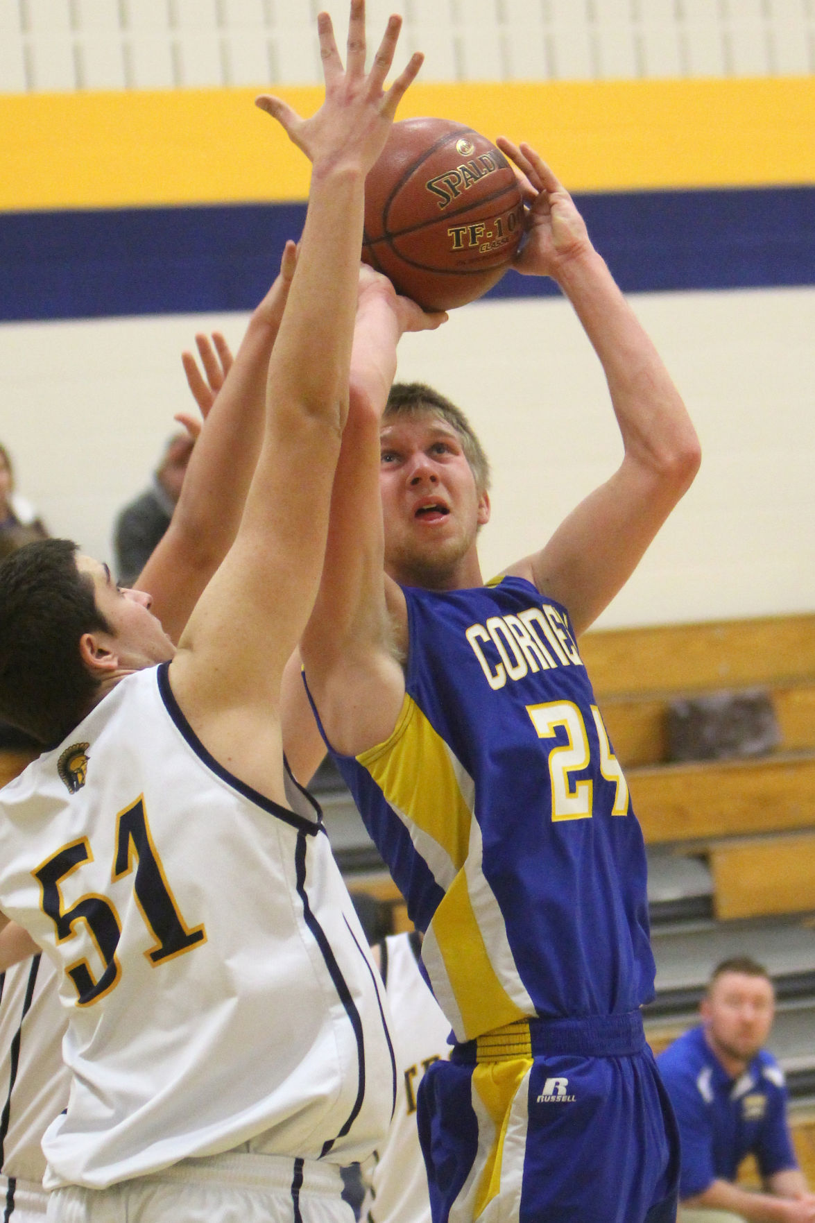 Cornell at New Auburn boys basketball 2-18-19